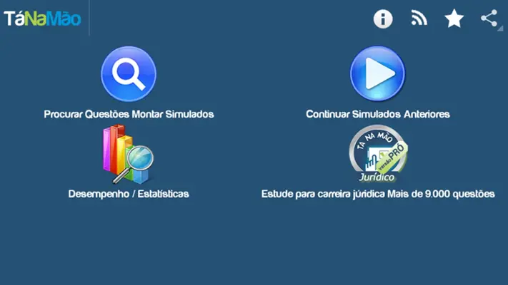 TáNaMão Free Questões de Concursos android App screenshot 14