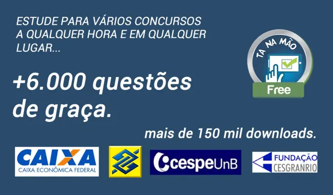 TáNaMão Free Questões de Concursos android App screenshot 6